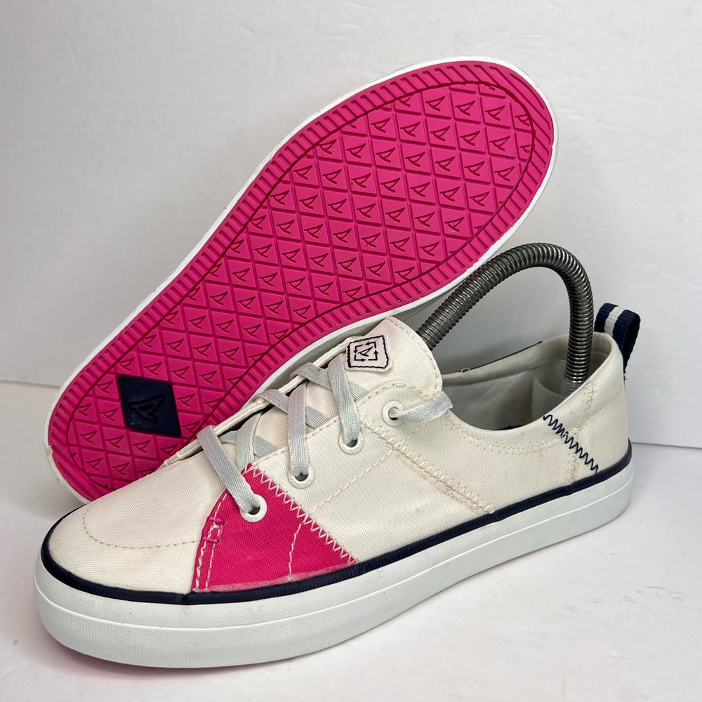 Sperry Topsider Womens Crest Vibe Bionic Pump Sneakers Sz 6.5M STS83727 No Wear!